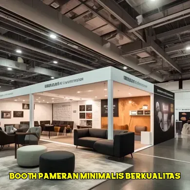 booth pameran minimalis berkualitas